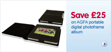 Save £25 on Afgaphoto portable digital frame